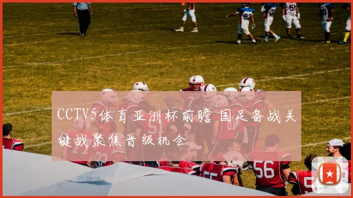 CCTV5体育亚洲杯前瞻 国足备战关键战聚焦晋级机会