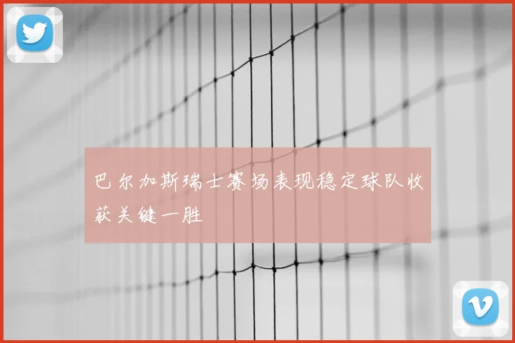 巴尔加斯瑞士赛场表现稳定球队收获关键一胜